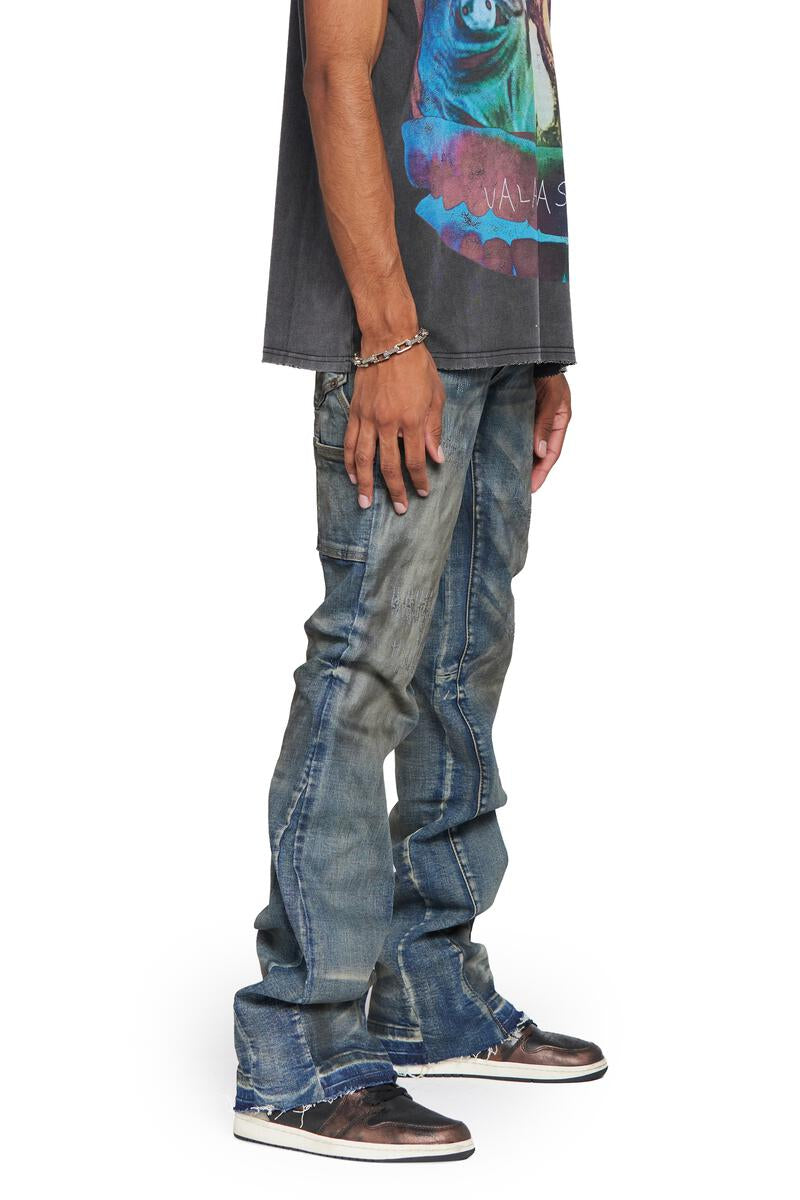 VALABASAS "SOLO" DENIM STACKED