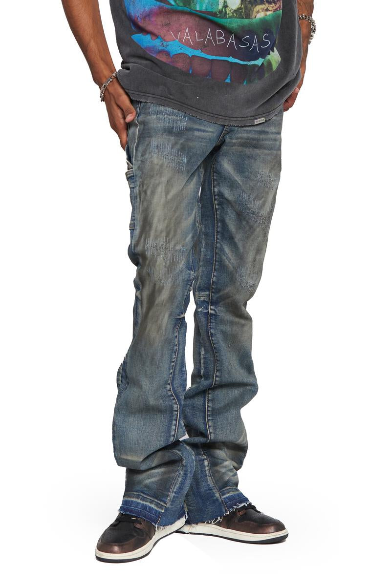 VALABASAS "SOLO" DENIM STACKED