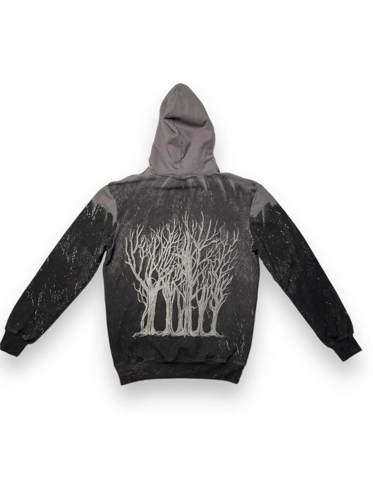 SHATTERED HEARTS - THE DEAD GREY HOODIE