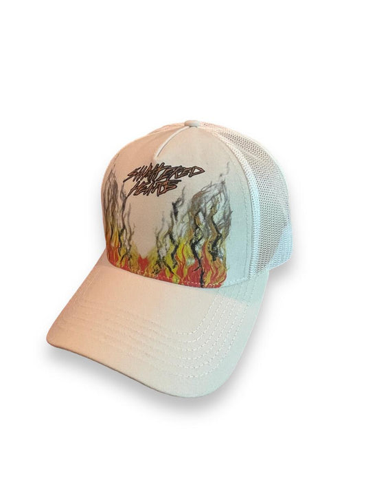 SHATTERED HEARTS - BEIGE PAVEMENT HAT
