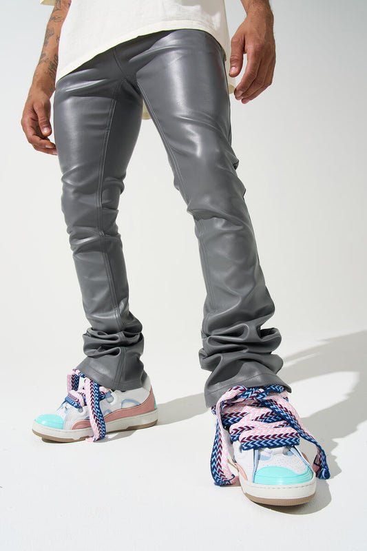 SERENEDE "STEEL" STACKED JEANS