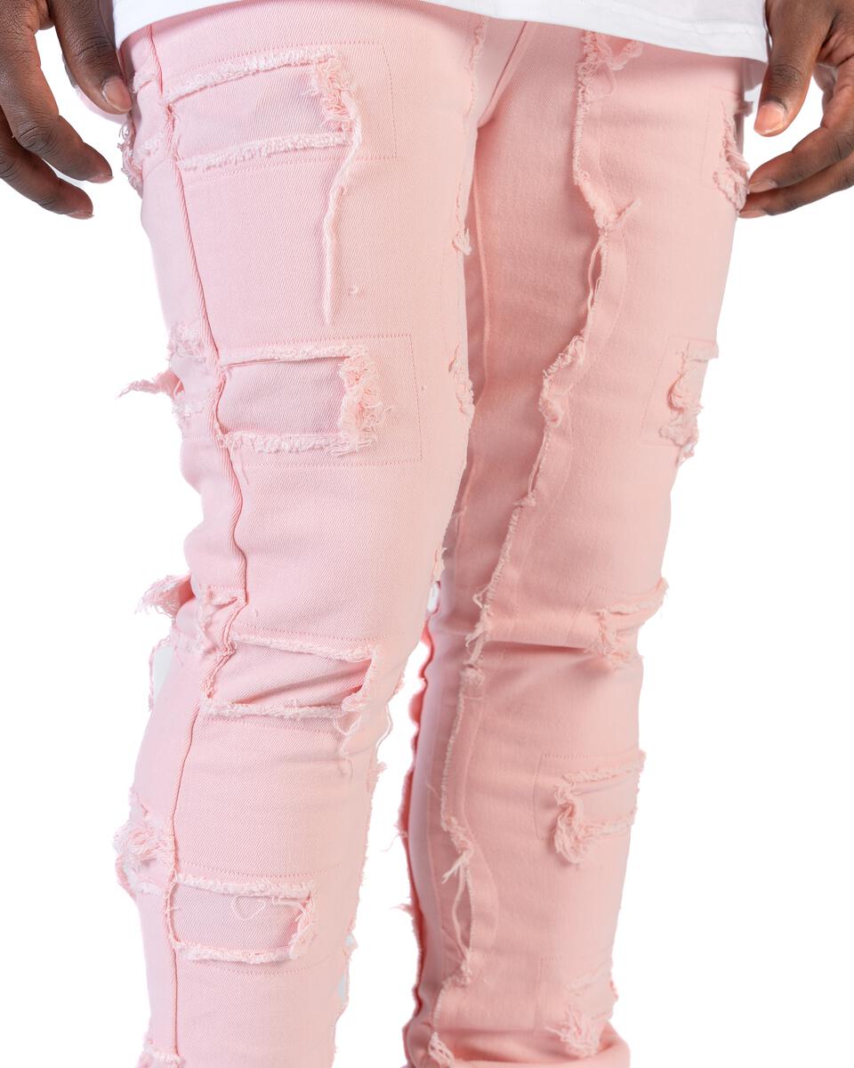 RELAPSE JEANS SHADOW STACKS 109 (PINK)