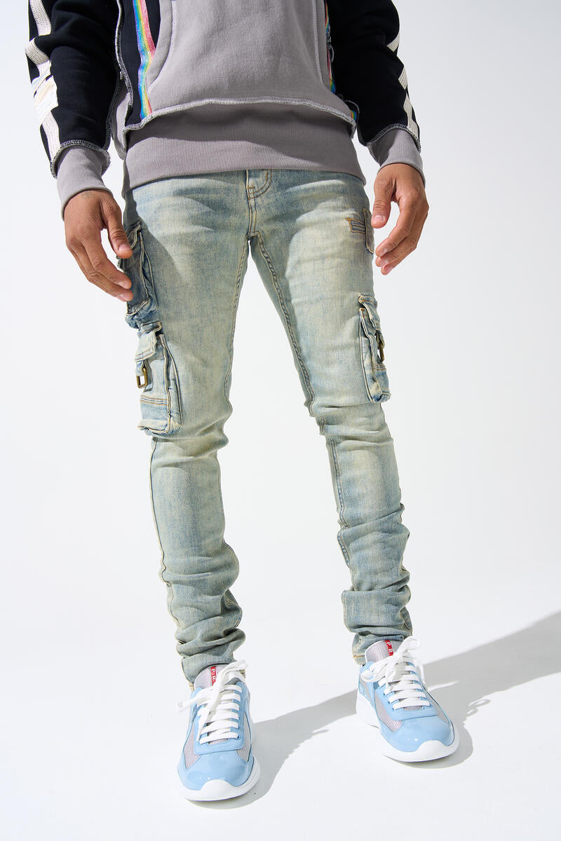 SERENEDE "NEW EARTH 2.0" CARGO JEANS