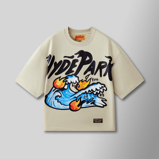 HydePark Tsunami Weekend Tee - Off White