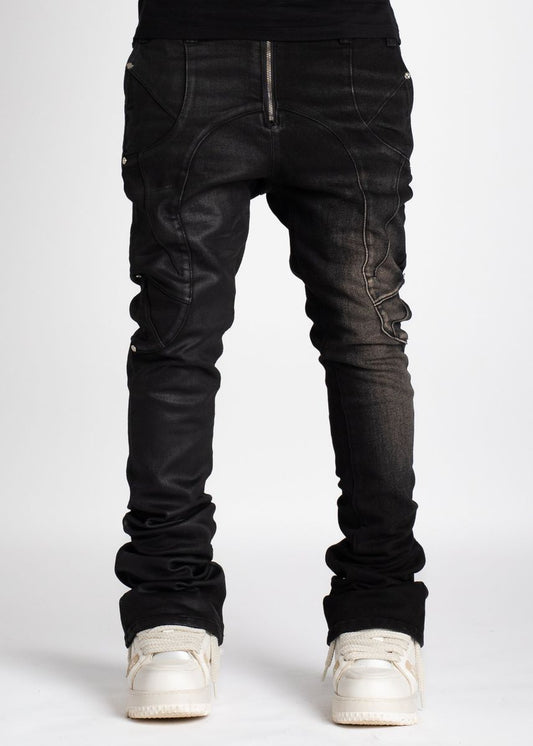 GUAPI WAXED SPLIT DENIM