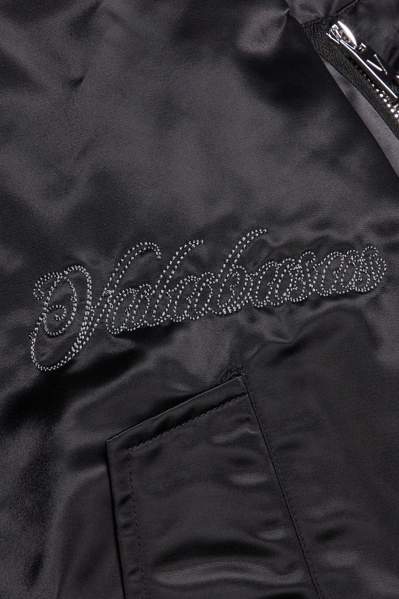 VALABASAS "FIRST CLASS" BLACK BOMBER JACKET