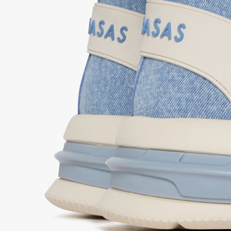 VALABASAS "PURPOSE" BLUE HIGH TOPS