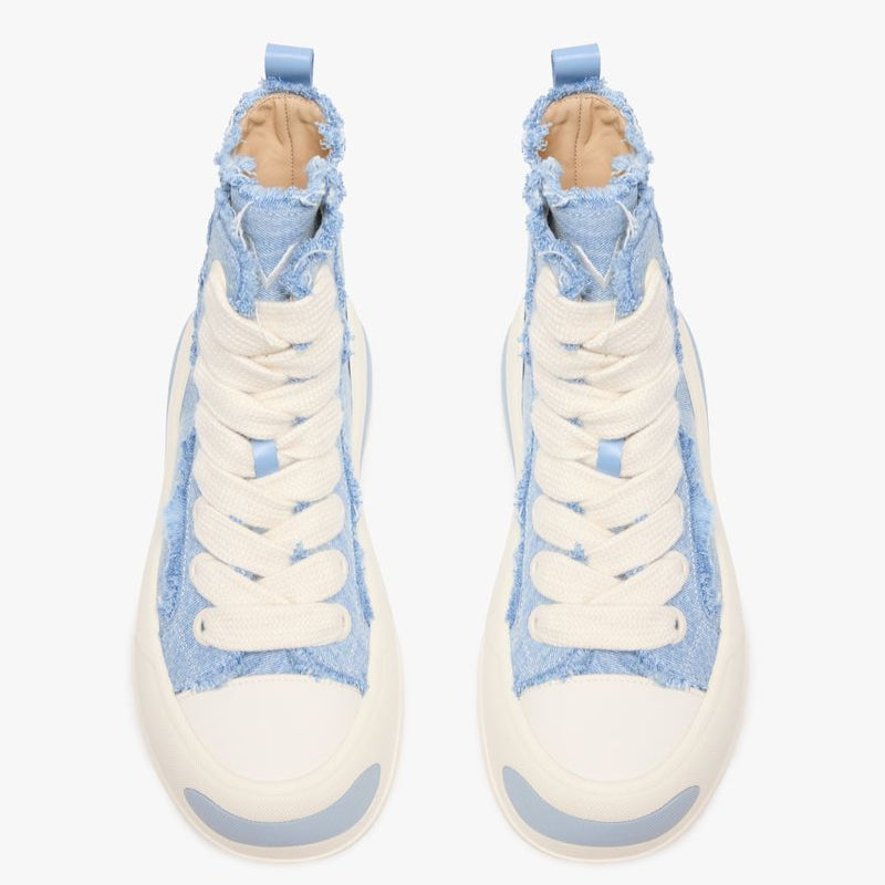 VALABASAS "PURPOSE" BLUE HIGH TOPS