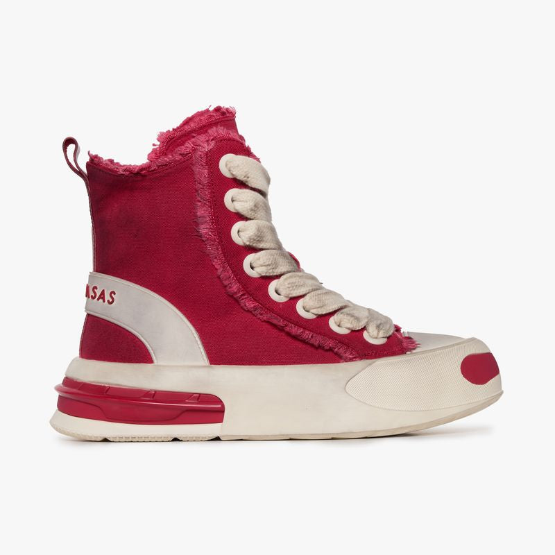 VALABASAS "PURPOSE" RED HIGH TOPS