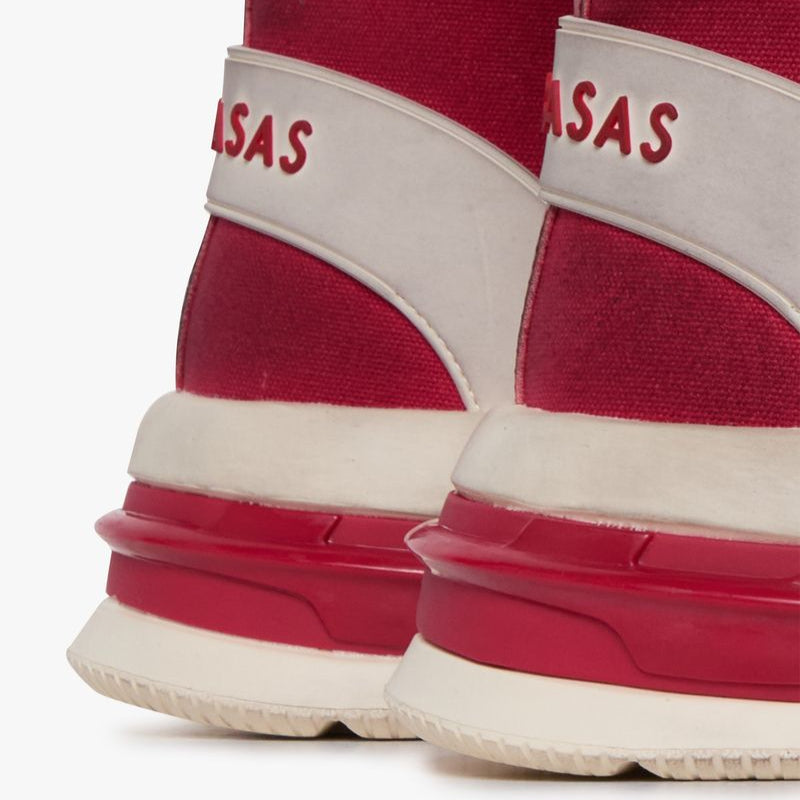 VALABASAS "PURPOSE" RED HIGH TOPS