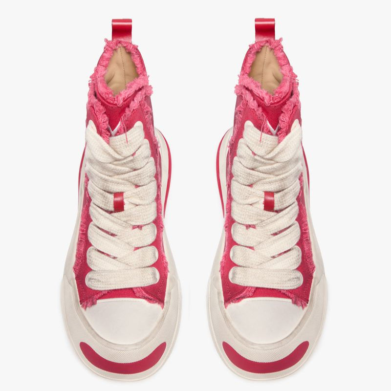 VALABASAS "PURPOSE" RED HIGH TOPS