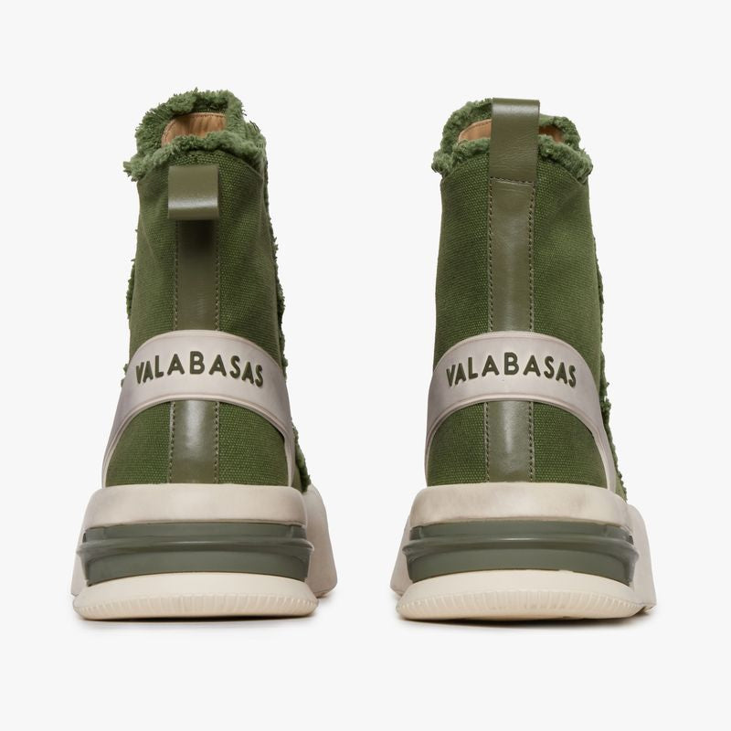 VALABASAS "PURPOSE" GREEN HIGH TOPS