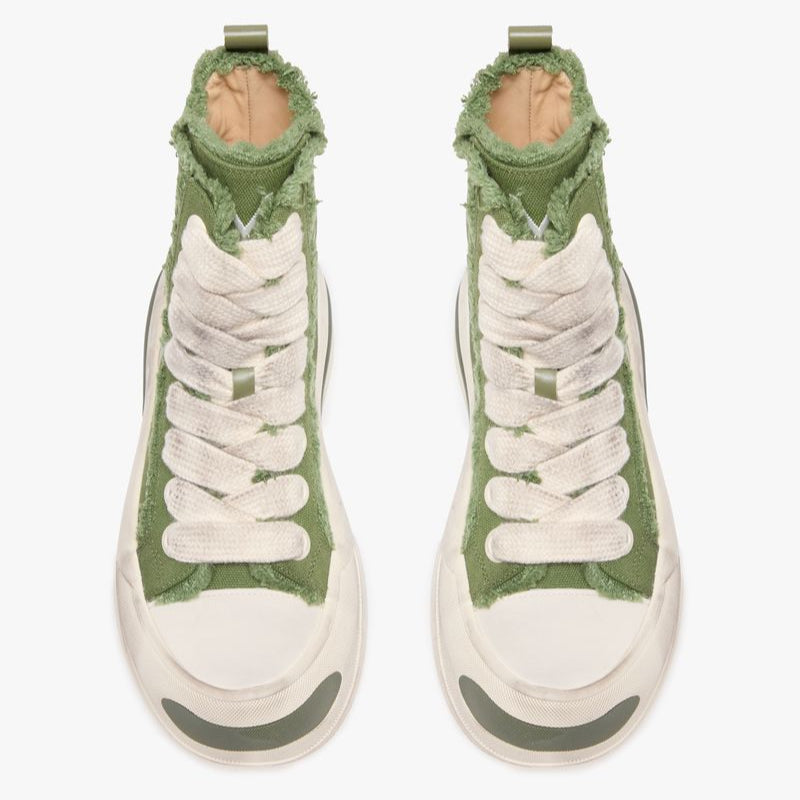 VALABASAS "PURPOSE" GREEN HIGH TOPS