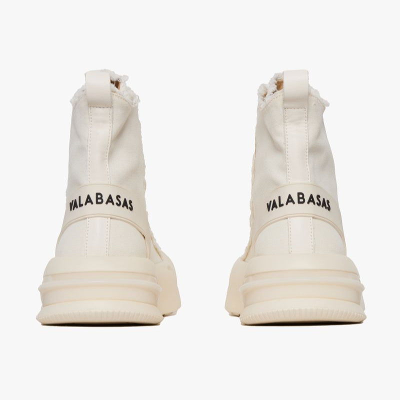 VALABASAS "PURPOSE" CREAM HIGH TOPS