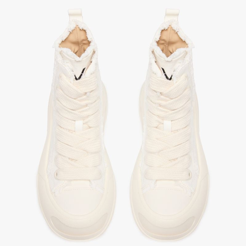 VALABASAS "PURPOSE" CREAM HIGH TOPS