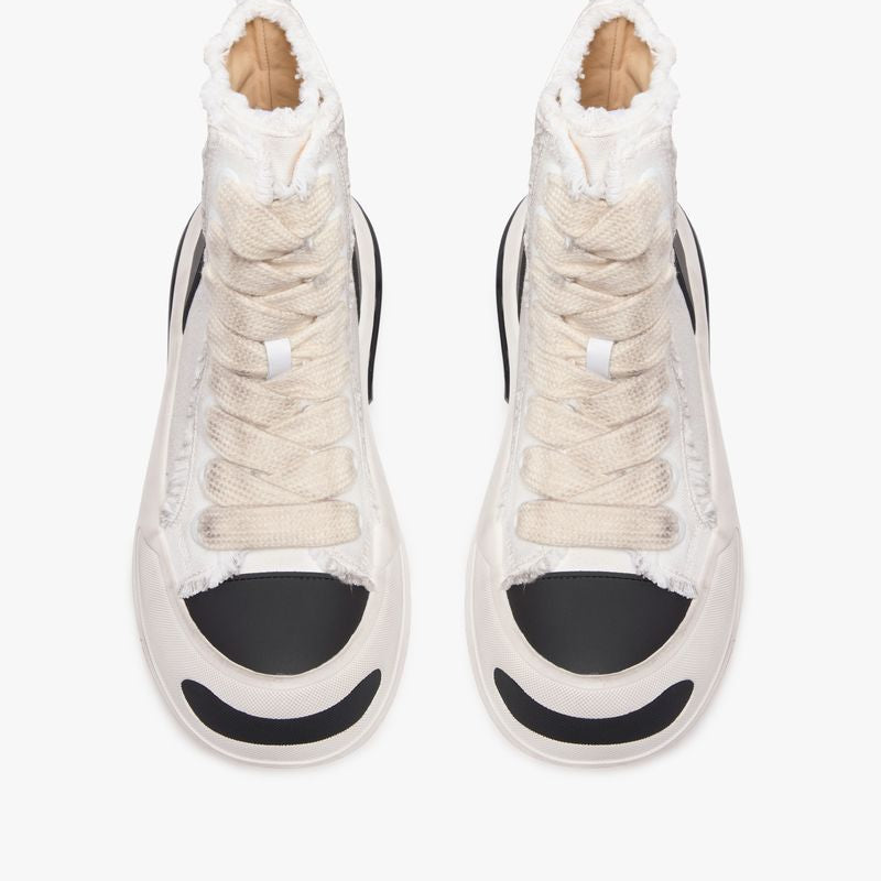 VALABASAS "PURPOSE" WHITE HIGH TOPS