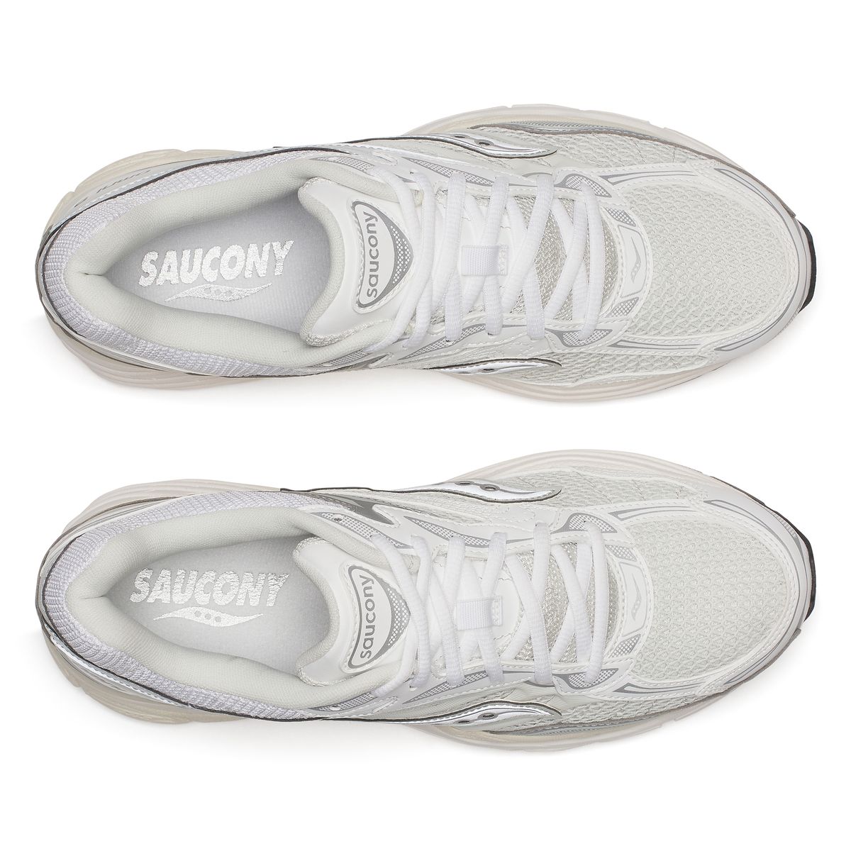 SAUCONY PROGRID OMNI 9 - WHITE/SILVER