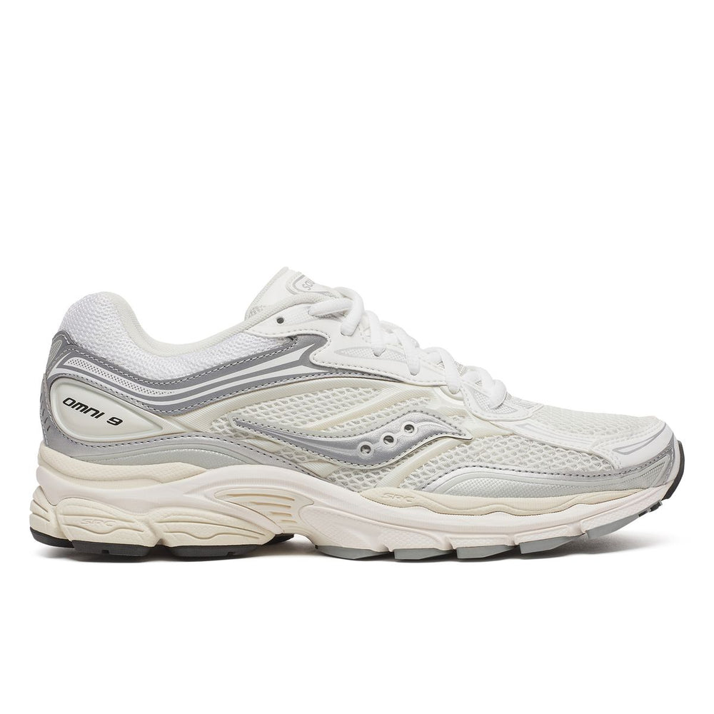 SAUCONY PROGRID OMNI 9 - WHITE/SILVER