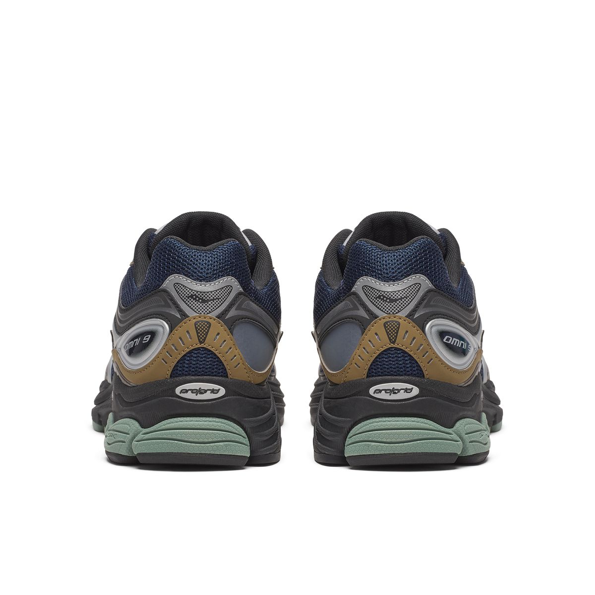 SAUCONY PROGRID OMNI 9 - BROWN/NAVY