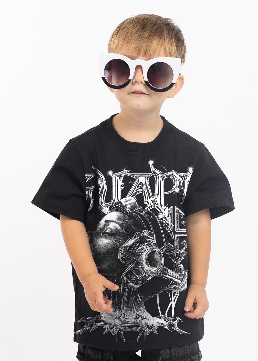 GUAPI CYBORG KIDS TEE (BLACK)