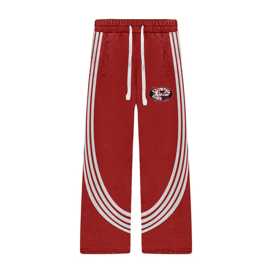 PRESTIGE TAPED SWEATS - RED