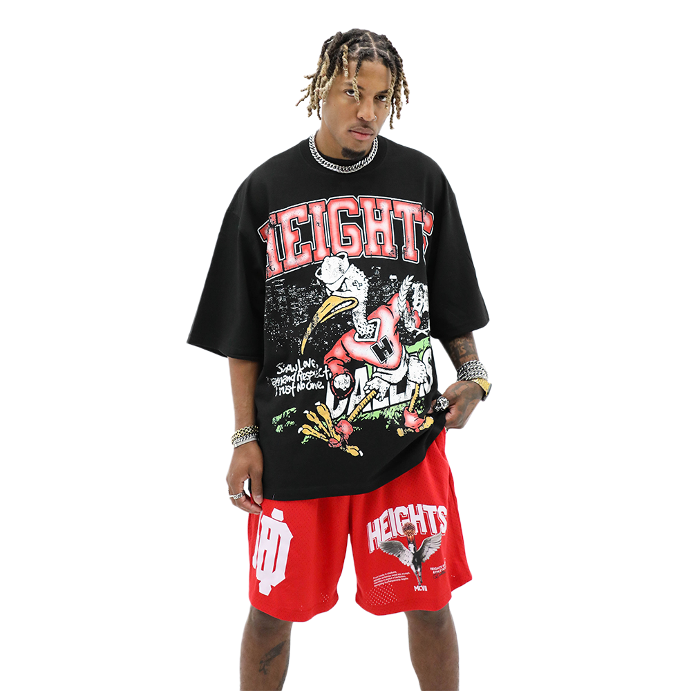 HD 'TRUST NO ONE' TEE - BLACK