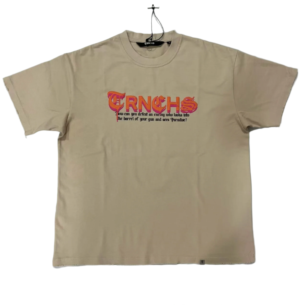 TRNCHS "AK47" TEE - CREAM