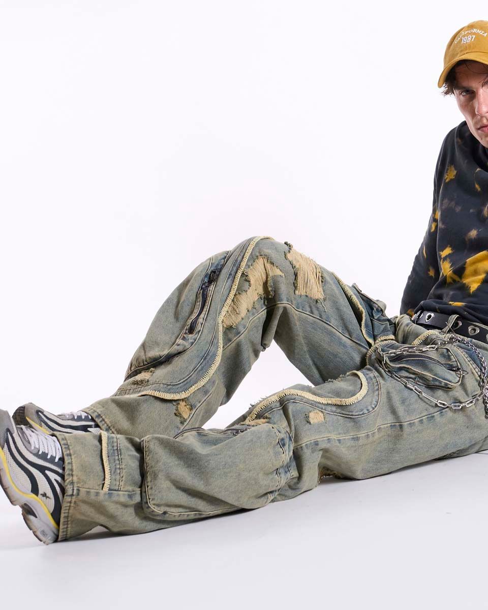 WAIMEA BAGGY FIT CARGO (M8194D-DV)