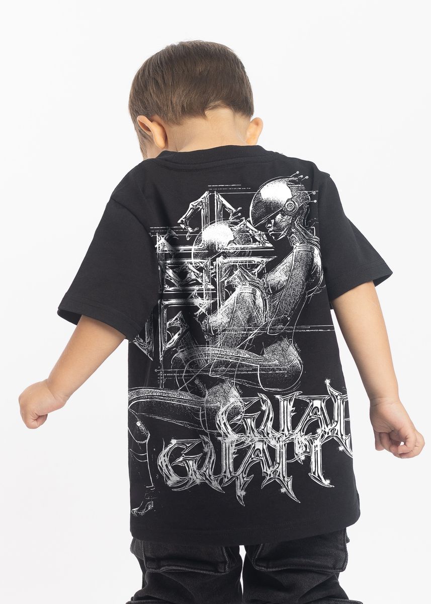 GUAPI CYBORG KIDS TEE (BLACK)