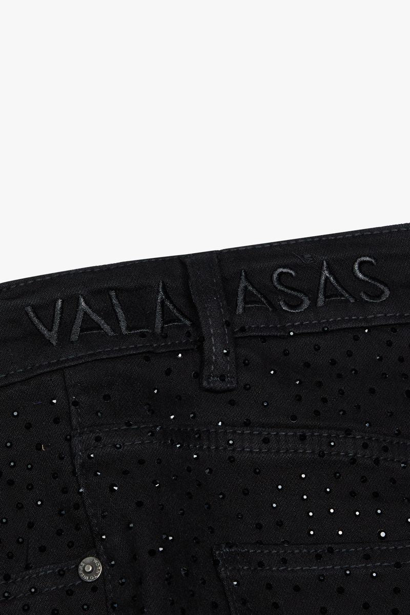 VALABASAS "LUSTRI" BLACK SKINNY JEAN