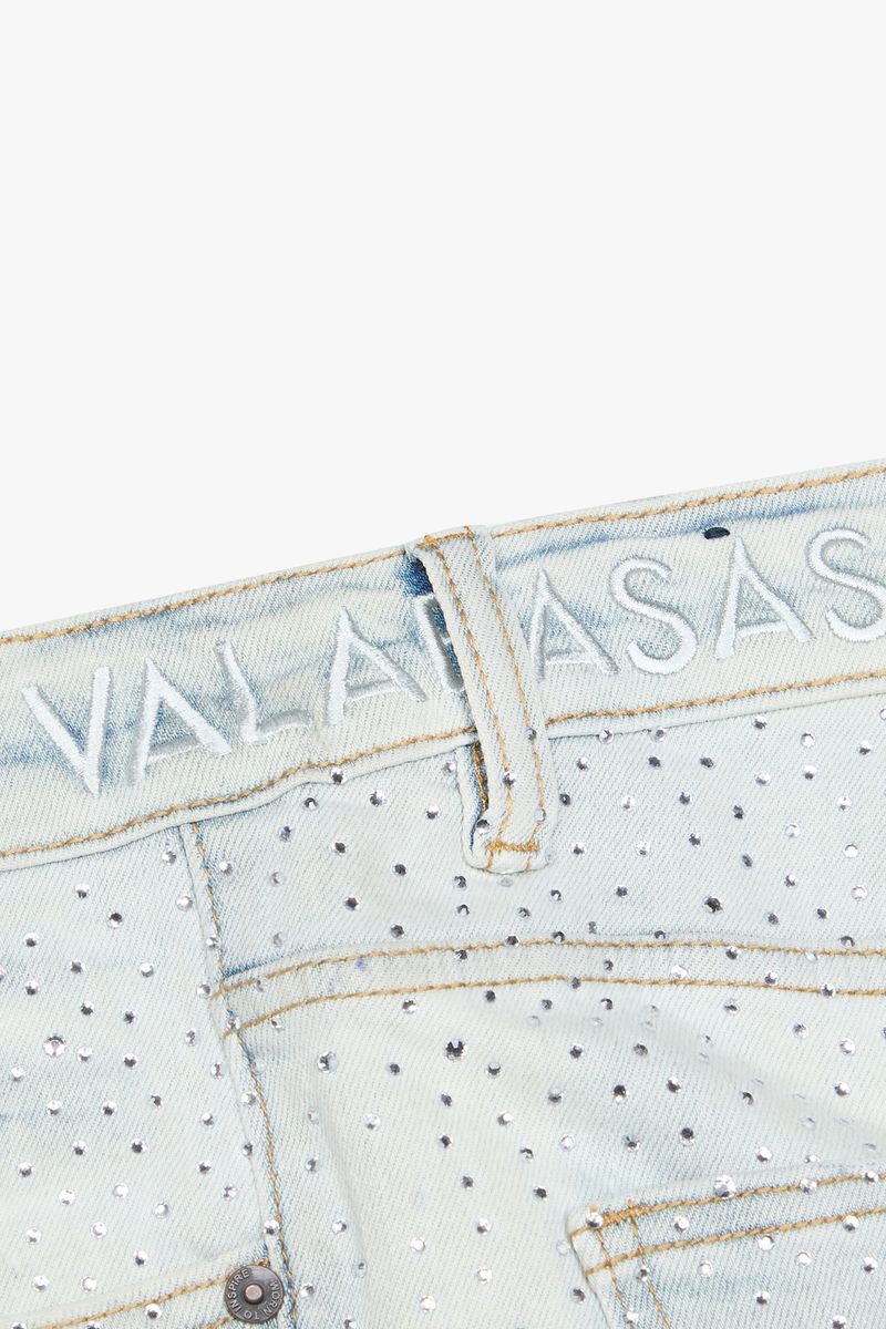 VALABASAS "LUSTRI" LT. BLUE WASH SKINNY JEAN