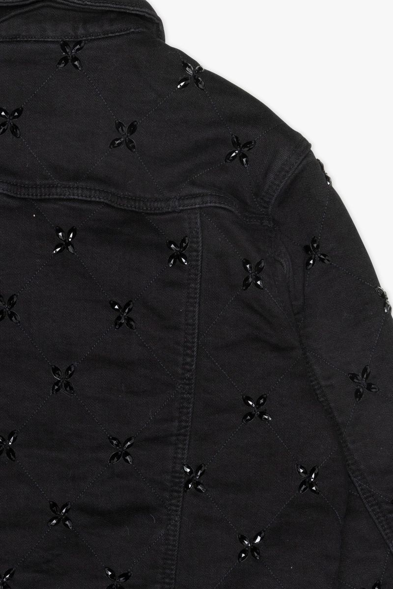 VALABASAS "INJECT" BLACK DENIM JACKET