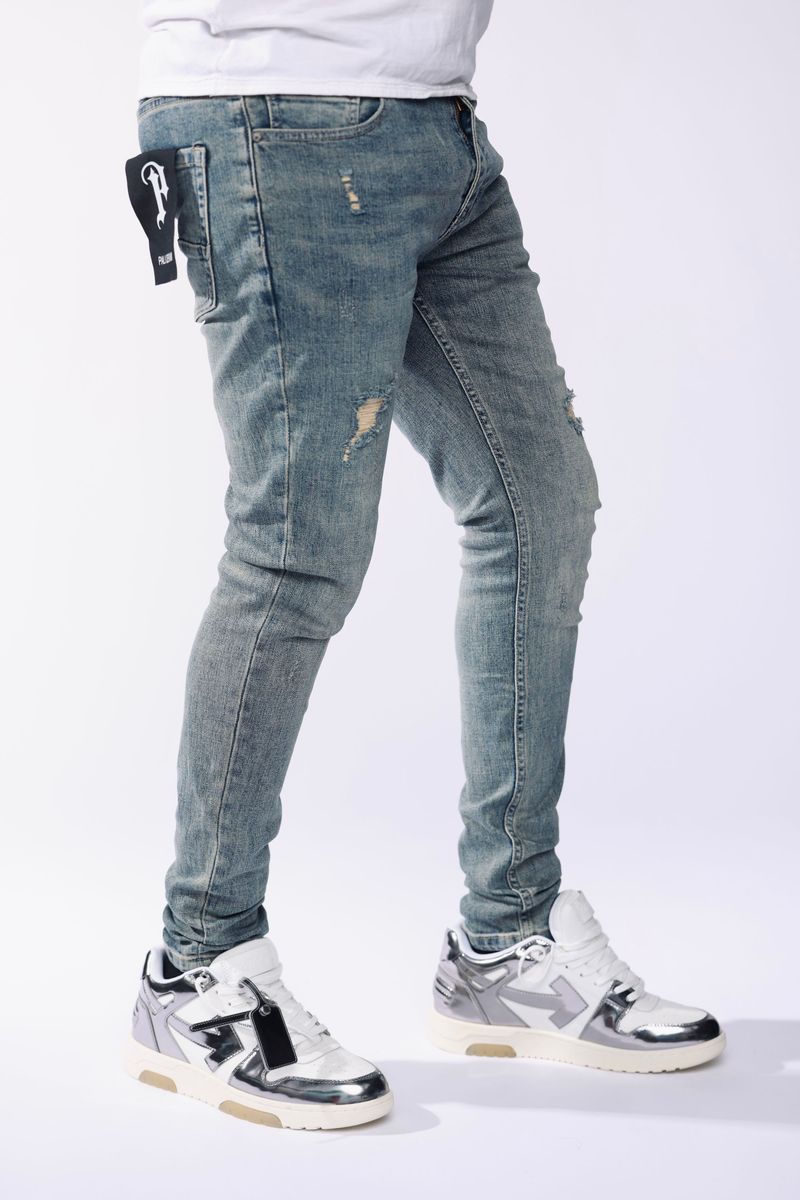 PD OIL BLUE (PL001) DENIM