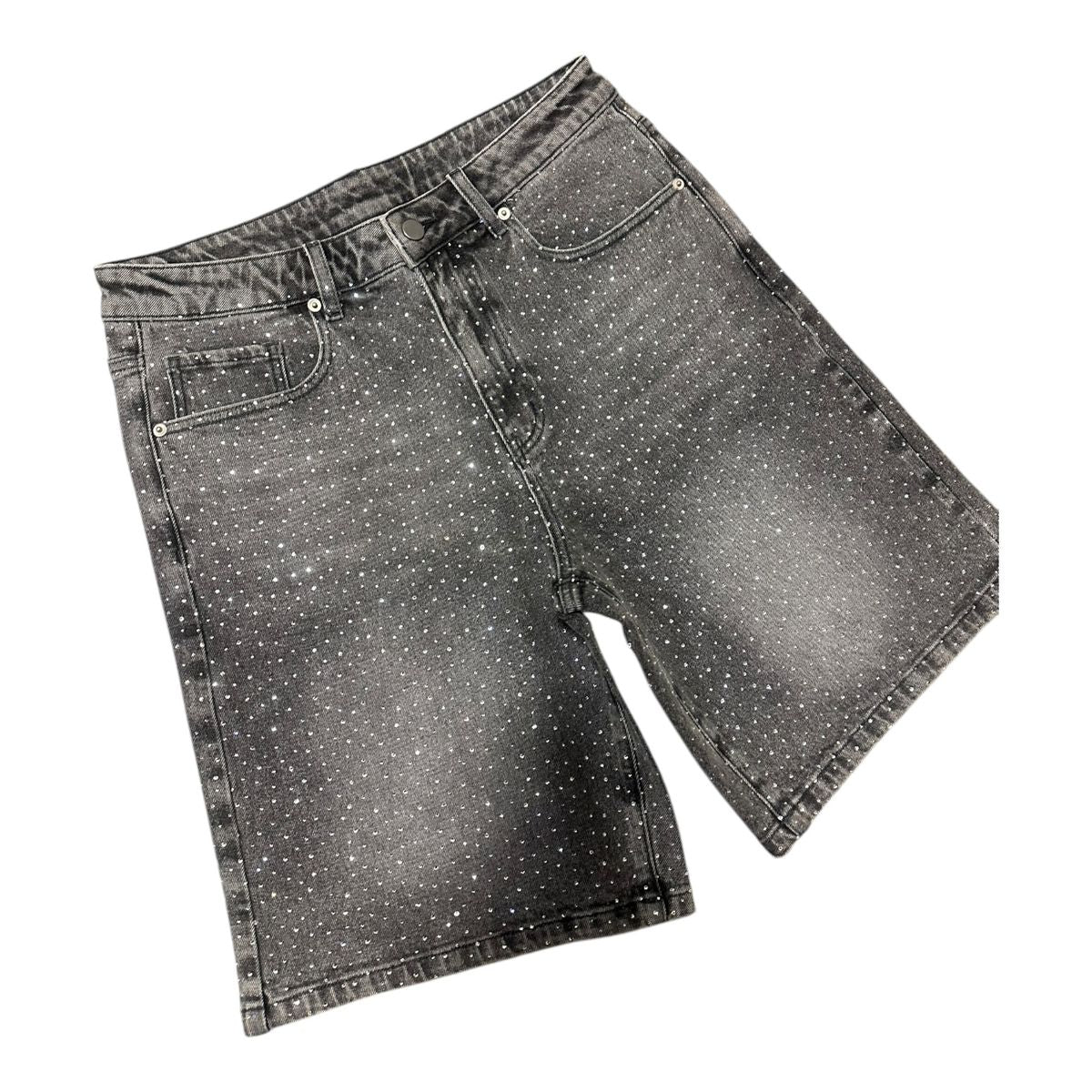 SYNDICATE 'MARINO' GREY DENIM SHORTS