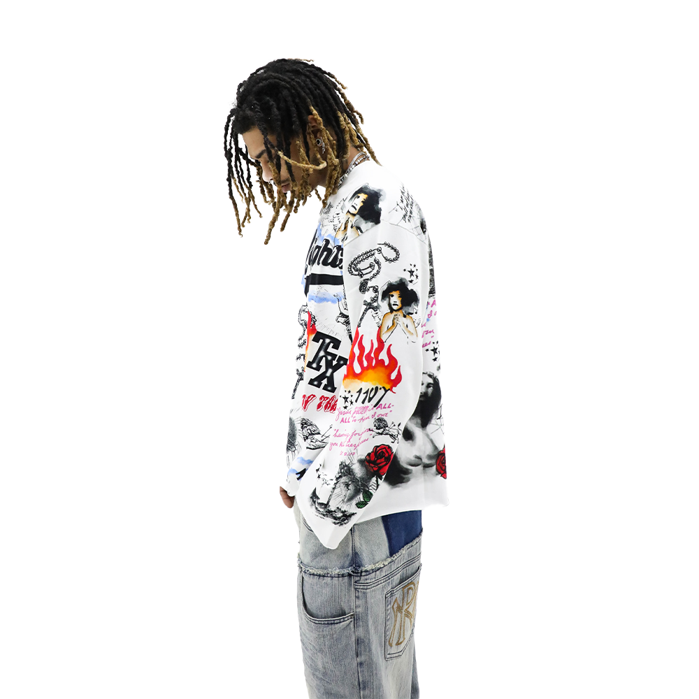 HD SAINTS HEIGHTS L/S TEE