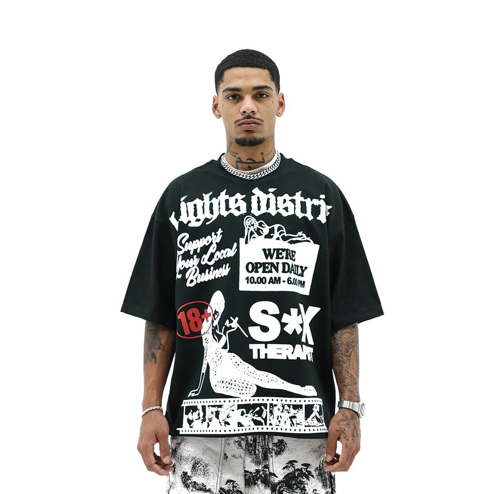 HD 'THE SEX THERAPIST' TEE - BLACK