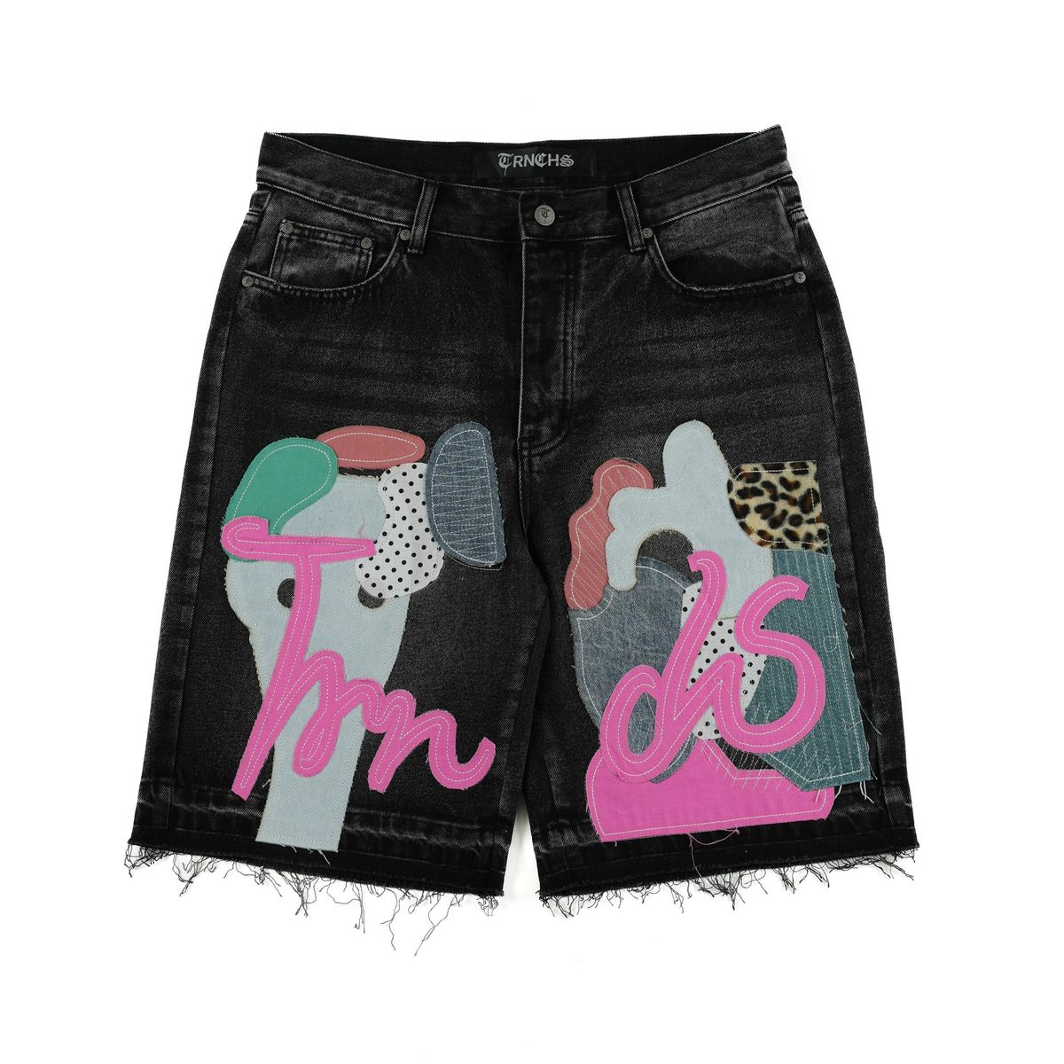 TRNCHS "LAYALI" DENIM SHORTS