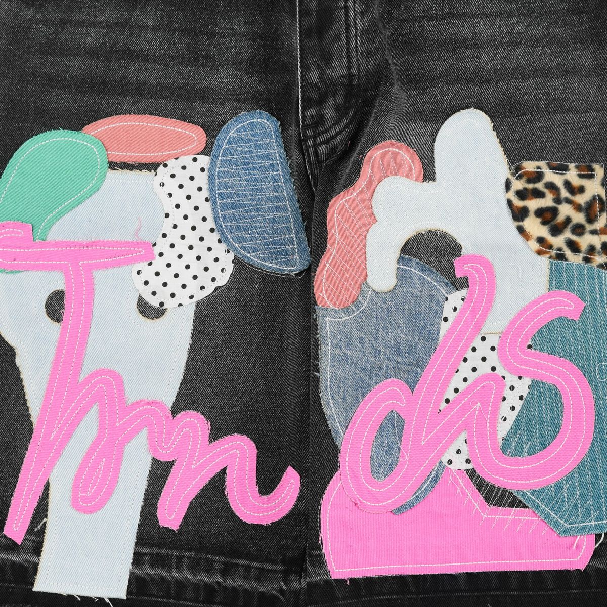 TRNCHS "LAYALI" DENIM SHORTS