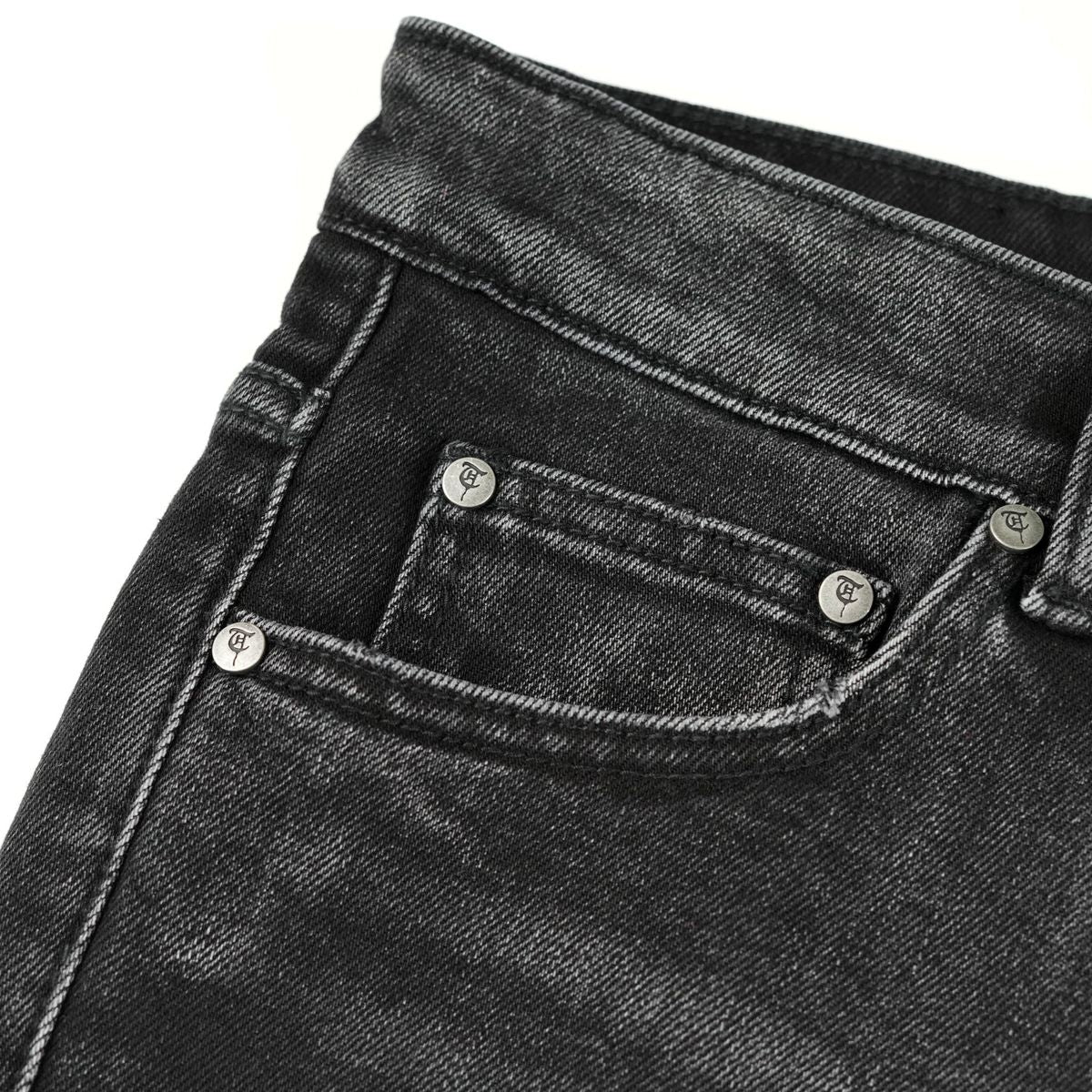 TRNCHS "LAYALI" DENIM SHORTS
