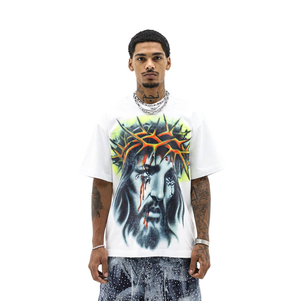 HD BLEED FOR US TEE - WHITE