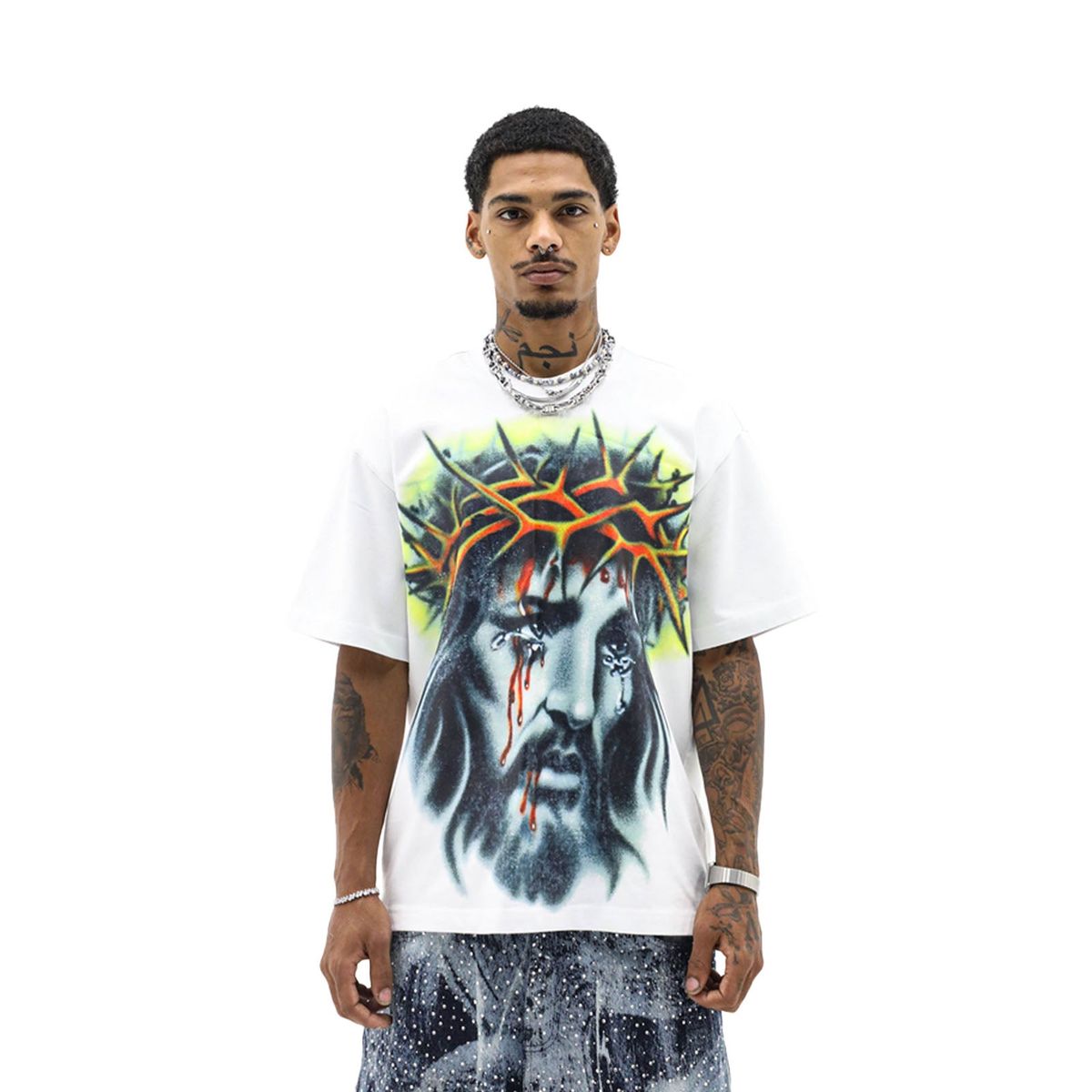 HD BLEED FOR US TEE - WHITE