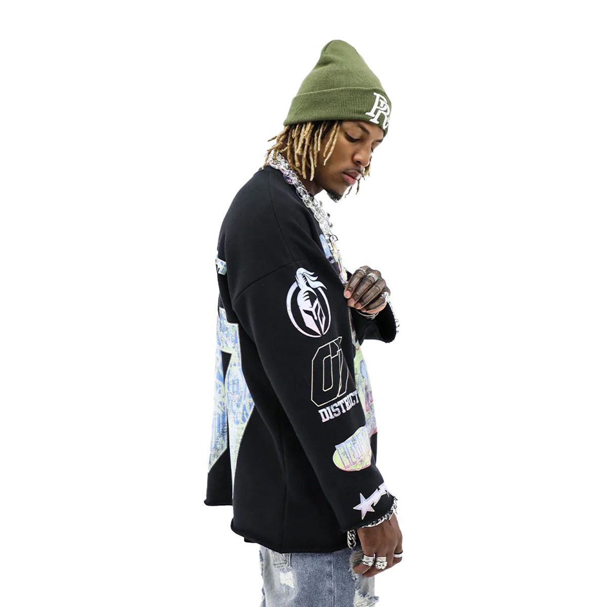 HD 'ATHLETICS' FRENCH TERRY L/S