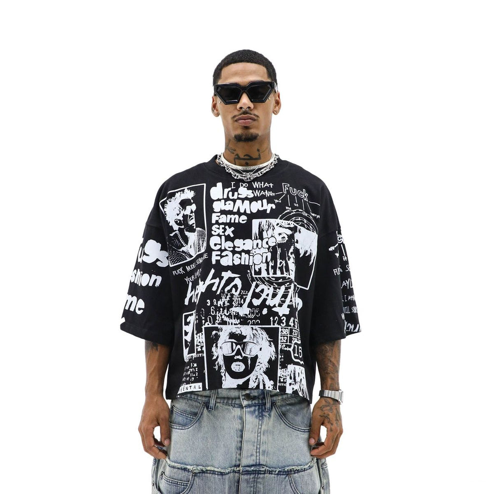 HD 'DRUGS, SEX, FAME' TEE