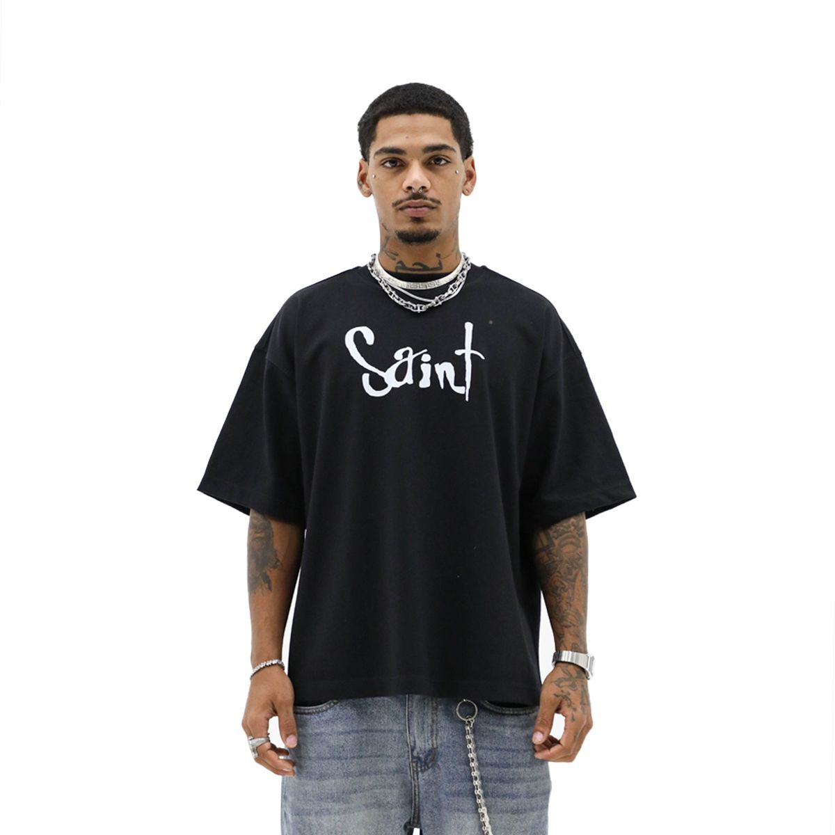 HD 'ARCH ANGEL' TEE - BLACK