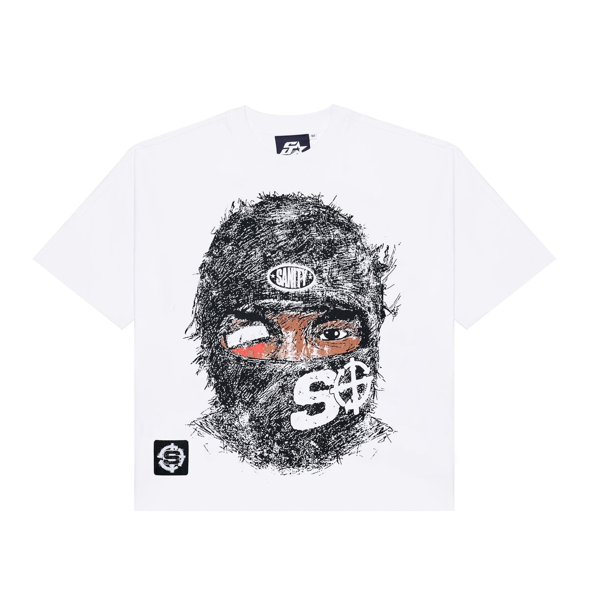 SANITY "OUTLAW" WHITE TEE