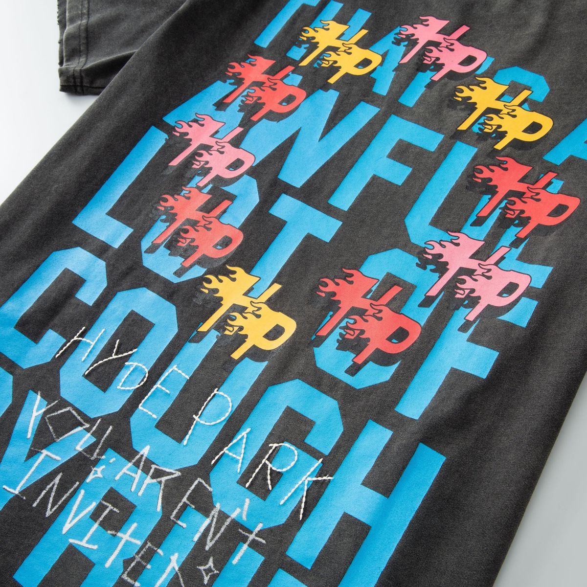 HP BLACK 'COLORFUL' TEE (ALOCS X HP)