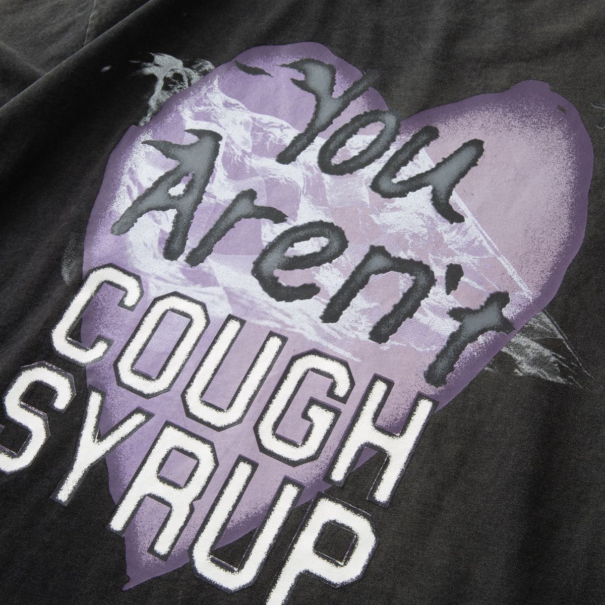 HP BLACK 'COUGH SYRUP MOTOR RACER' TEE (ALOCS X HP)