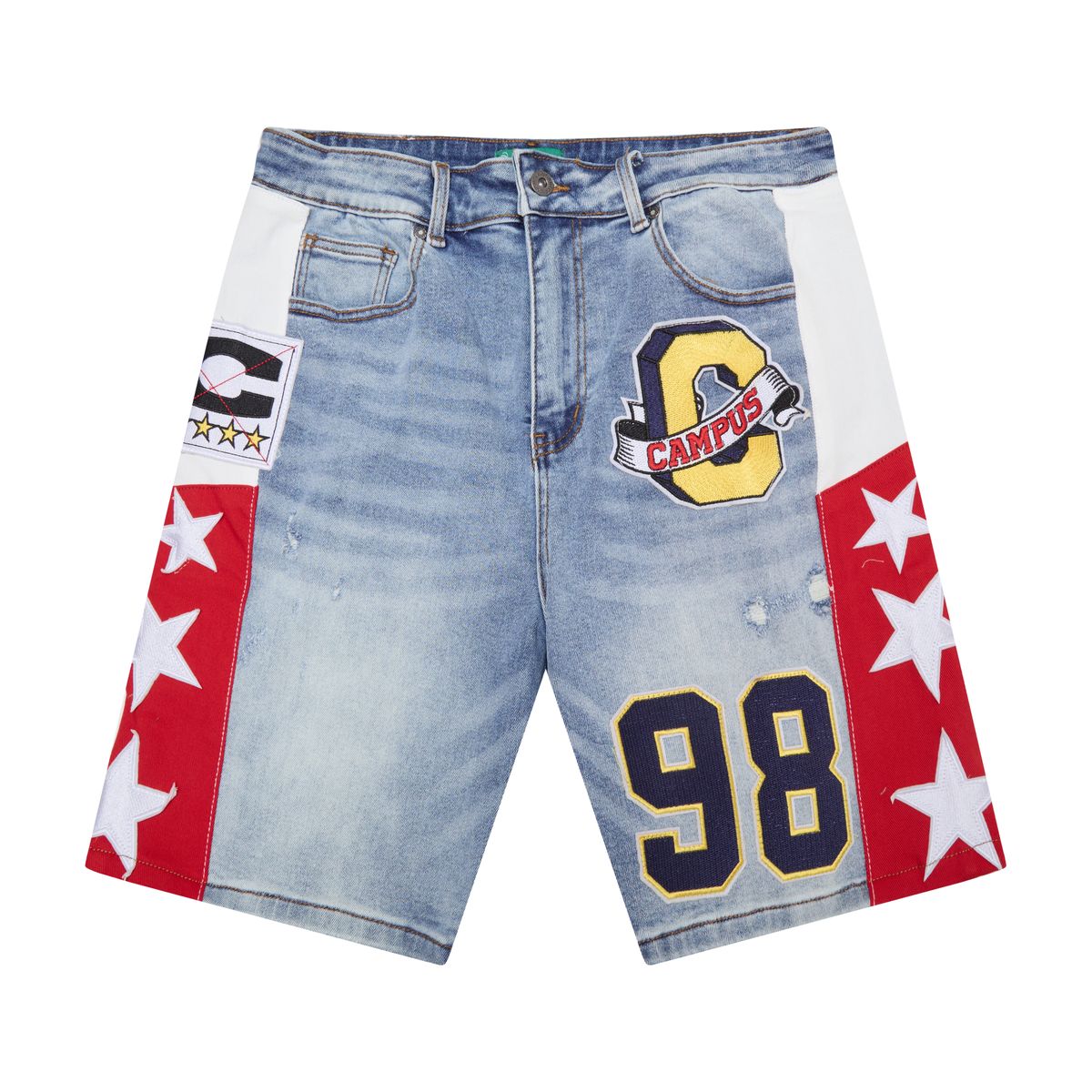 CAMPUS 'VALOR' DENIM JORTS