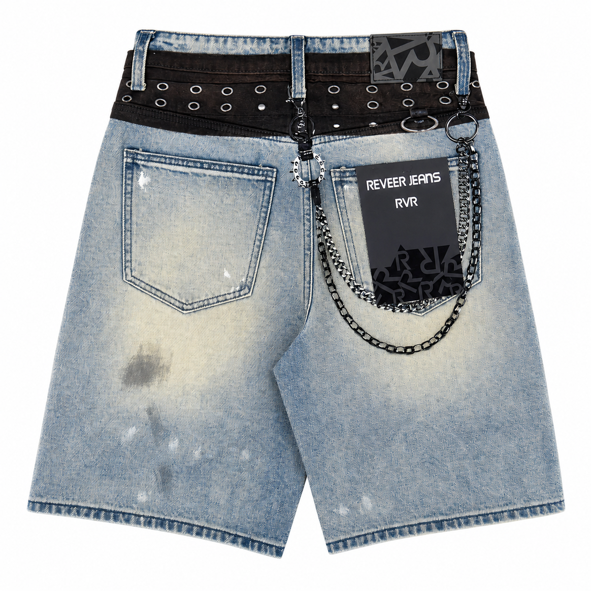 REVEER 'HARDWARE' JEAN SHORTS
