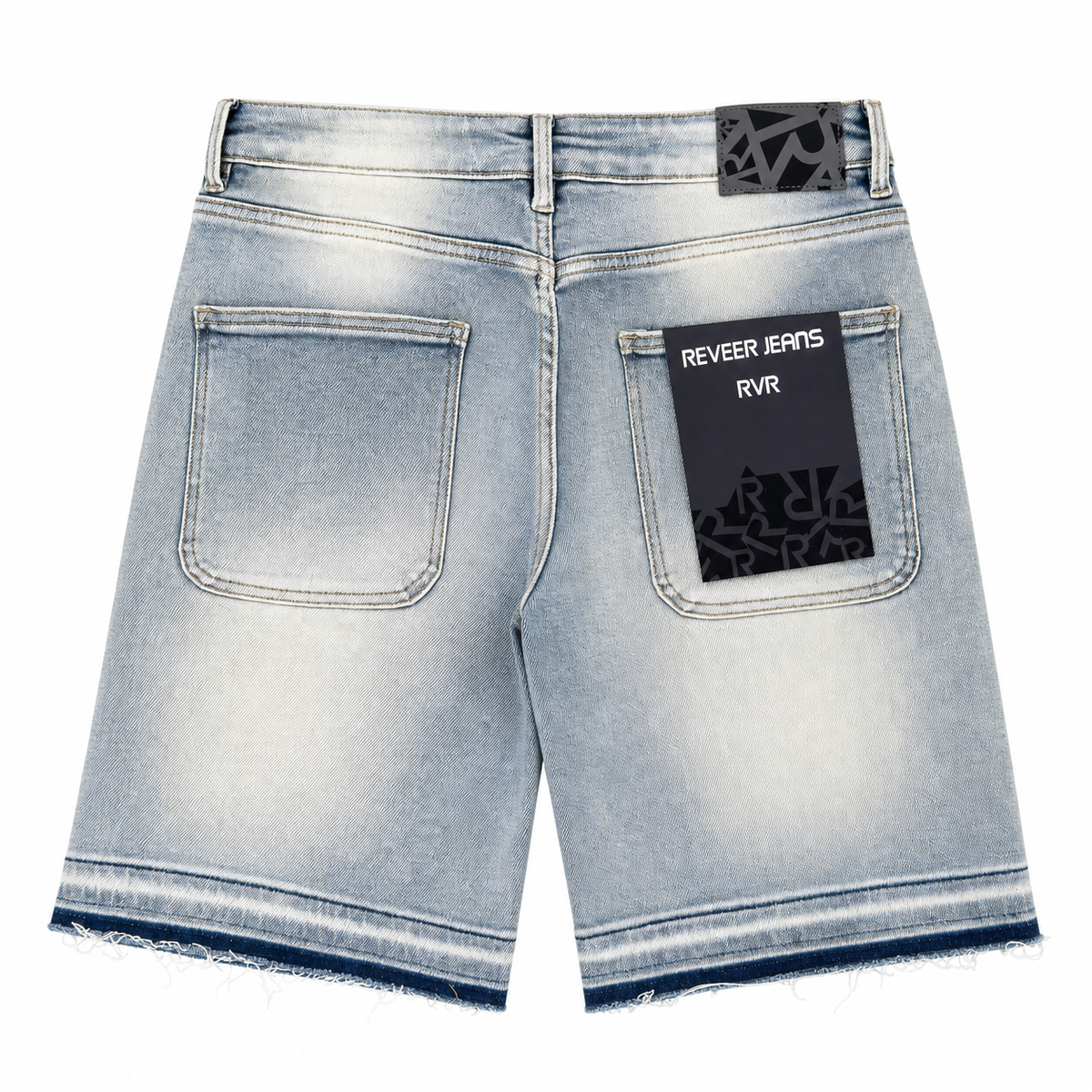 REVEER 'PATCHWORK' JEAN SHORTS